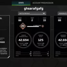 【EA】シルバー IV ⭐️ 20 LV ⭐ 17 Apex パック ⭐ S27 ⭐ メアド譲渡可能 ⭐