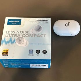 Anker soundcore Space A40 ワイヤレスイヤホン ホワイト
