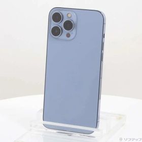 【中古】Apple(アップル) iPhone13 Pro Max 512GB シエラブルー MLJX3J／A SIMフリー 【377-ud】