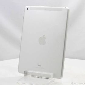 〔中古品〕 iPad 第6世代 32GB シルバー MR6P2J／A SIMフリー【198】