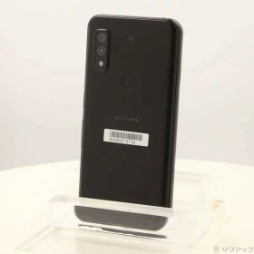 【中古】FUJITSU(富士通） arrows We 64GB ブラック FCG01 au SIMフリー 【295-ud】