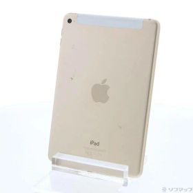 【中古】Apple(アップル) iPad mini 4 16GB ゴールド MK712J／A docomoロック解除SIMフリー 【198-ud】