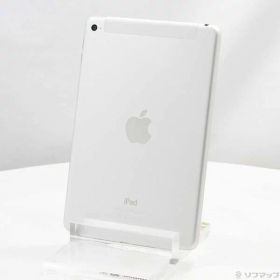 【中古】Apple(アップル) iPad mini 4 64GB シルバー MK732J／A auロック解除SIMフリー 【344-ud】