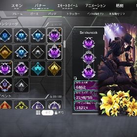 【EA/Steam】4シーズンマスター スパレジェ2つ スキン多数アカウント | APEX Legendsのアカウントデータ、RMTの販売・買取一覧