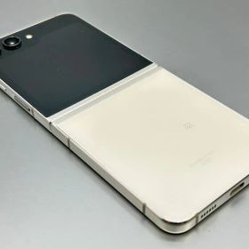 【中古】SCG23 256GB Galaxy Z Flip5【訳あり 利用制限○】 SIMフリー クリーム au エーユー ギャラクシー サムスン D124933-スマートホン スマートフォン スマホ 携帯電話 白ロム 本体 格安