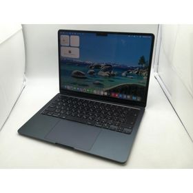 【中古】Apple MacBook Air 13インチ M3(CPU:8C/GPU:8C) 8GB/256GB ミッドナイト MRXV3J/A (13インチ, M3, 2024)【OSU301】保証期間１ヶ月【ランクA】