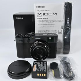 ★ほぼ新品★FUJIFILM X100VI ブラック ショット数 82回 多言語モデル
