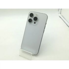 【中古】Apple 国内版 【SIMフリー】 iPhone 14 Pro 128GB シルバー MQ013J/A【OSU301】保証期間1ヶ月【ランクC】