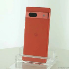 【中古】GOOGLE(グーグル) Google Pixel 7a 128GB コーラル GA04438-JP SIMフリー 【352-ud】