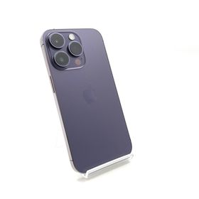 アップル(Apple)の【全額返金保証】【最速発送】Apple iPhone iPhone 14 Pro 256GB ディープパープル docomo 動作確認済(スマートフォン本体)