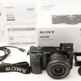 美品 ◆シャッター数:8,536回◆ SONY α6100 16-50mm