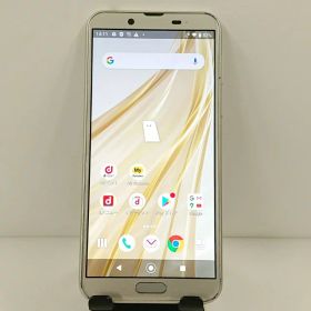 AQUOS sense2 SH-01L ドコモ シャンパンゴールド 送料無料 本体 c12657 【中古】