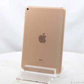 〔中古品〕 iPad mini 第5世代 64GB ゴールド MUX72J／A auロック解除SIMフリー【262】