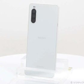 【中古】SONY(ソニー) Xperia 10 II 64GB ホワイト SO-41A docomoロック解除SIMフリー 【352-ud】