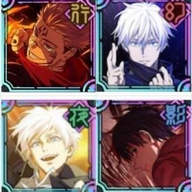 火力勝負両面宿儺+乙骨憂太(呪いの女王)+領域五条悟+覚醒五条悟+石70000トーリー未進行 | ファンパレ(呪術廻戦ファントムパレード)のアカウントデータ、RMTの販売・買取一覧