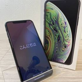 【MH-1758】中古品 Apple iPhone XR 256GB バッテリー80% 利用判定〇 MTE02J/A SIMロックなし スペースグレイ