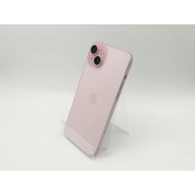【中古】Apple 国内版 【SIMフリー】 iPhone 15 Plus 256GB ピンク MU0H3J/A【博多】保証期間1ヶ月【ランクC】