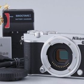 【中古】Nikon ニコン 1 J5 シルバー ミラーレス一眼カメラ シャッター回数僅少