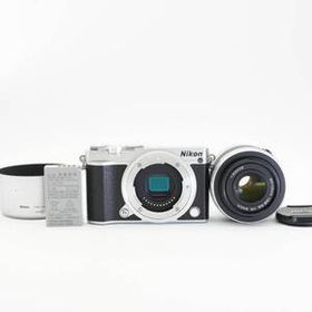 動作確認済み 訳あり NIKON ニコン Nikon1 J5 シルバー/ 1NIKKOR 30-110mm F3.8-5.6 VR ミラーレスデジタルカメラ レンズ#AA7591
