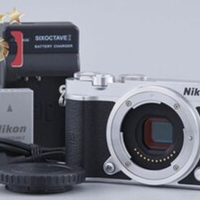【中古】Nikon ニコン 1 J5 シルバー ミラーレス一眼カメラ シャッター回数僅少
