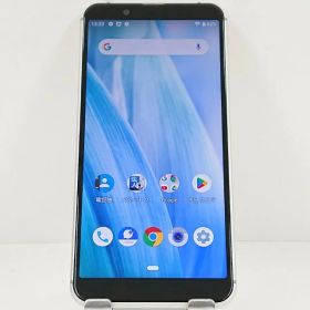 AQUOS sense3 basic 907SH SoftBank シルバー 送料無料 本体 c15871 【中古】