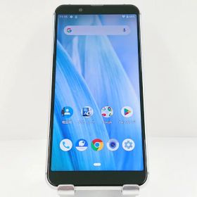 AQUOS sense3 basic 907SH SoftBank シルバー 送料無料 本体 c15874 【中古】