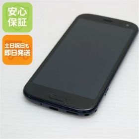 超美品 F-52B らくらくスマートフォン ネイビー 本体 即日発送 土日祝発送OK あすつく 04000 SIMロック解除済み
