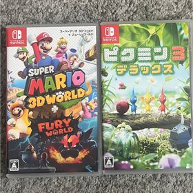 ニンテンドースイッチ(Nintendo Switch)のスイッチ ソフト まとめ売り Switch ピクミン3 スーパーマリオ3D(家庭用ゲームソフト)