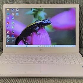 ⑤FUjiTSU LIFEBOOK AH50/B3 第7世代CPU Corei7-7700HQ @2.80GHz 12GB 新品SSD512GB Windows11Home(25H2) 15.6型 Ｗebカメラ FHD office365