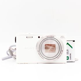 【新品級】SONY Cyber-shot DSC-WX350 ホワイト#8201(コンパクトデジタルカメラ)