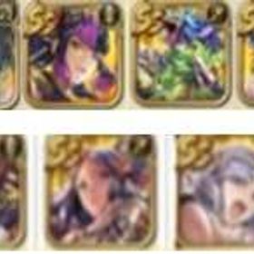 【画像のキャラ】+ジュエル216~250万+金の欠片20000+必中券*8+召喚券4400枚 | ロマサガRS(ロマサガ リユニバース)のアカウントデータ、RMTの販売・買取一覧