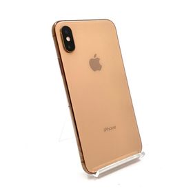 アップル(Apple)の【全額返金保証】【最速発送】Apple iPhone iPhone XS 256GB ゴールド au 動作確認済(スマートフォン本体)