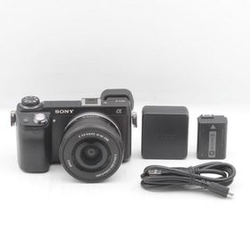 SONY ミラーレス一眼カメラ α NEX-6ズームレンズキット ブラック NEX-6L/B