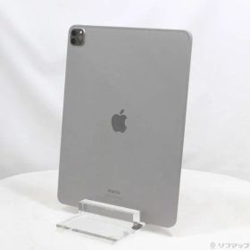 〔中古品〕 iPad Pro 12.9インチ 第6世代 128GB スペースグレイ MNXP3J／A Wi-Fi【258】