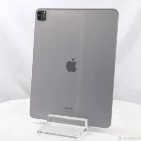 〔中古品〕 iPad Pro 12.9インチ 第6世代 128GB スペースグレイ MNXP3J／A Wi-Fi【262】