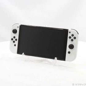 【中古】Nintendo(任天堂) Nintendo Switch 有機ELモデル Joy-Con(L)／(R) ホワイト 【269-ud】