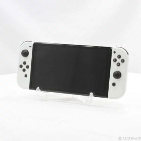 【中古】Nintendo(任天堂) Nintendo Switch 有機ELモデル Joy-Con(L)／(R) ホワイト 【269-ud】