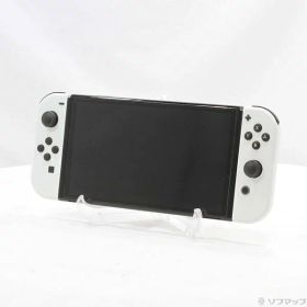 【中古】Nintendo(任天堂) Nintendo Switch 有機ELモデル Joy-Con(L)／(R) ホワイト 【269-ud】