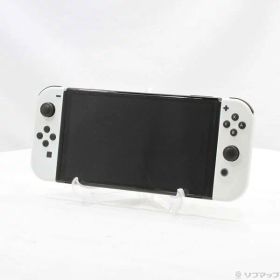 【中古】Nintendo(任天堂) Nintendo Switch 有機ELモデル Joy-Con(L)／(R) ホワイト 【297-ud】
