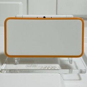 【動作品 良品】 New Nintendo 2DS LL ホワイト×オレンジ 本体 ／ 24時間内発送 東京発送 厳重梱包