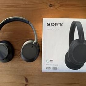 【2025年7月購入】SONY ソニー ワイヤレスヘッドホン WH-CH720N ノイズキャンセリング Bluetooth ブラック USB-C
