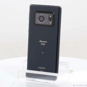 【中古】SHARP(シャープ) AQUOS R6 128GB ブラック SH-51B docomoロック解除SIMフリー 【349-ud】