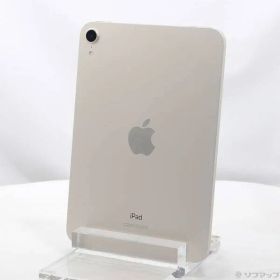 〔中古品〕 iPad mini 第6世代 64GB スターライト MK7P3J／A Wi-Fi【251】