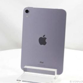 〔中古品〕 iPad mini 第6世代 64GB パープル MK7R3J／A Wi-Fi【305】