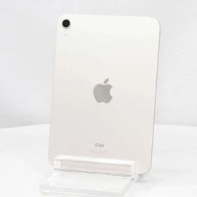 〔中古品〕 iPad mini 第6世代 64GB スターライト MK7P3J／A Wi-Fi【368】