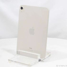 〔中古品〕 iPad mini 第6世代 64GB スターライト MK7P3J／A Wi-Fi【262】