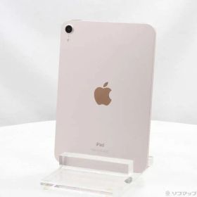 〔中古品〕 iPad mini 第6世代 64GB ピンク MLWL3J／A Wi-Fi【297】