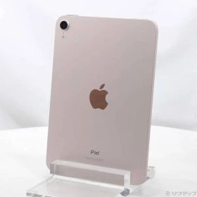 〔中古品〕 iPad mini 第6世代 64GB ピンク MLWL3J／A Wi-Fi【251】