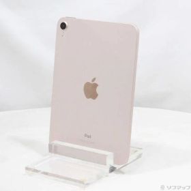 〔中古品〕 iPad mini 第6世代 64GB ピンク MLWL3J／A Wi-Fi【262】