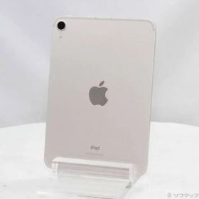 〔中古品〕 iPad mini 第6世代 64GB スターライト MK8C3J／A SIMフリー【262】